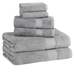Classic Turkish Towels Set Of Eight Madison Collection, 2 Bath Towels, 2 Hand Towels, And 2 Wash Cloths And 2 Bath Mats -Lunara Bath Store GUEST 00e6fedd f925 4858 8125 c2479eefcdf9