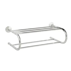 Wall Mount Towel Rack Chrome - Honey Can Do