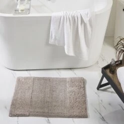Granada Collection 100% Cotton Tufted Reversible Bath Rug Set - Better Trends -Lunara Bath Store GUEST 0265f475 1194 416d bc44 dcbe8c986fbd