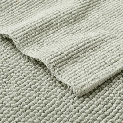34"x21" Textured Bath Mat Teal - Casaluna™ 4 34"x21" Textured Bath Mat Teal - Casaluna™ - Image 2