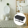 Unique Bargains Wall-Mount For Kitchen Bathroom Toilet Double Roll Tissue Holder Black 1 Pcs -Lunara Bath Store GUEST 053d78bc cc91 47a0 9b08 8ec085f5a051
