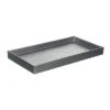 Home Basics Plastic Vanity Tray, Silver -Lunara Bath Store GUEST 05831991 2b7f 4b93 a6e3 c2e2a6345cdd