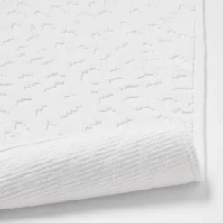 20"x32" Snow Leopard Bath Mat White - Threshold™ -Lunara Bath Store GUEST 061081fd 83d9 4466 b62d ad837060f183