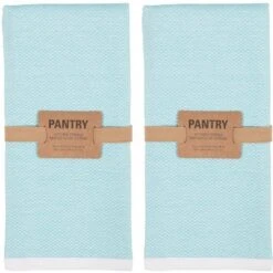 KAF Home Reversible Terry Web Kitchen Towels | Set Of 6 18 X 28 Inch Absorbent, Durable, Beautiful, And Luxuriously Soft Kitchen Towels -Lunara Bath Store GUEST 0713b751 bcb6 49ab bd75 03f13c9ba564