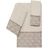 Avanti Deco Shell 3 Pc Towel Set -Lunara Bath Store GUEST 07d585c8 a76c 4d29 af89 094ef7706563