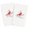 2pk Cardinal Hand Towel Set White - Linum Home Textiles -Lunara Bath Store GUEST 0847ec96 6e71 49f1 8198 456b1825928d