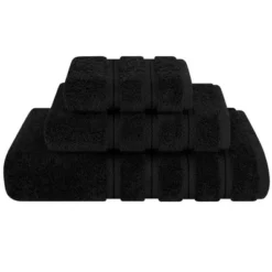 American Soft Linen 3 Piece Towel Set, 100% Cotton Bath Towels For Bathroom -Lunara Bath Store GUEST 0c7ea310 717c 48b2 bab2 698c69c695e0