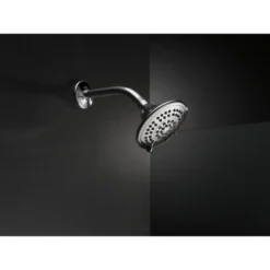 Universal Showering Components 5-Setting Raincan Shower Head