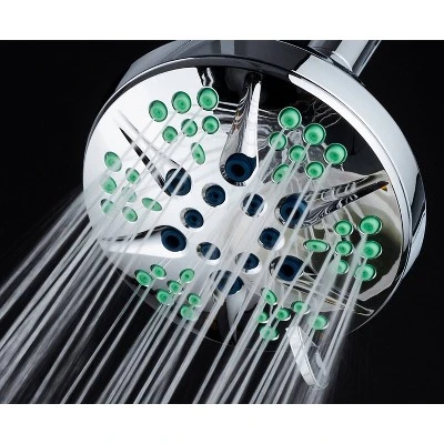 Six Setting High Pressure Ultra Luxury Shower Head Chrome - HotelSpa 3 Six Setting High Pressure Ultra Luxury Shower Head Chrome - HotelSpa