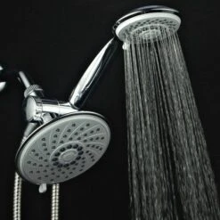Aqua Dance 3 Way Rainfall Combo Showerhead Chrome - HoteSpa -Lunara Bath Store GUEST 13811f09 0073 40dd 8424 2b1d223b0ebd