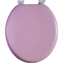 Soft Round Toilet Seat With Easy Clean & Change Hinge - J&V TEXTILES -Lunara Bath Store GUEST 164a40ef 4f53 40c9 9ca6 4ffa3d2a2868