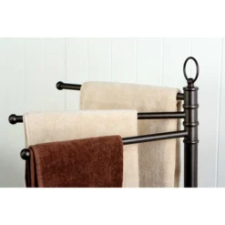 Vintage Freestanding Towel Rack Oil Rubbed Bronze - Kingston Brass -Lunara Bath Store GUEST 1f0c15e7 2b0f 4be9 97af b7b55f4a42e0
