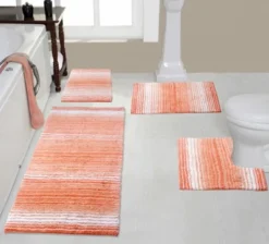 Gradiation Rug Collection Cotton Tufted Set Of 4 Bath Rug Set - Home Weavers -Lunara Bath Store GUEST 1f341672 912e 42b4 8b22 09e31507a07c