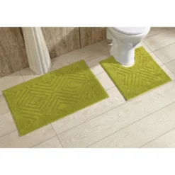 Trier Collection Ultra Soft Cotton & Polyester Bath Rug - Better Trends -Lunara Bath Store GUEST 1fa84b32 9ccb 4c83 8f76 5ed11d21a4d5