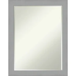 Brushed Petite Bevel Bathroom Wall Mirror -Lunara Bath Store GUEST 2306c6ed ad68 49e3 a9ad a00aab0eaa7d