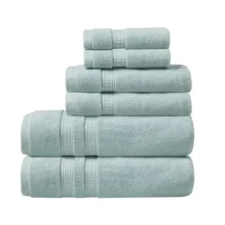 6pc Plume Cotton Feather Touch Antimicrobial Bath Towel Set - Beautyrest -Lunara Bath Store GUEST 26a3ca8c b6da 4451 b660 becb90a9cd55