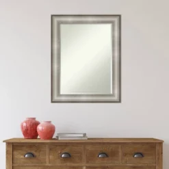 23" X 29" Imperial Framed Bathroom Vanity Wall Rectangle Mirror Silver - Amanti Art 11 23" X 29" Imperial Framed Bathroom Vanity Wall Rectangle Mirror Silver - Amanti Art -Lunara Bath Store GUEST 2a9226a3 5502 432c 8daa 47e988e37566
