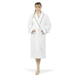 Waffle Terry Bathrobe - Linum Home Textiles -Lunara Bath Store GUEST 2d344712 8745 4506 8337 0d4ccb870277