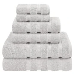 American Soft Linen 6 Piece Towel Set, 100% Cotton Bath Towels For Bathroom -Lunara Bath Store GUEST 2f2d2fc8 2757 48bd afa3 4ea14fec533e