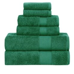 Classic Turkish Towels Set Of Eight Madison Collection, 2 Bath Towels, 2 Hand Towels, And 2 Wash Cloths And 2 Bath Mats