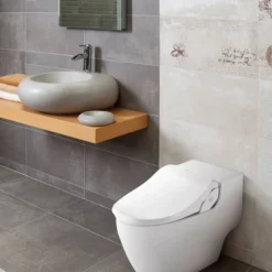 Slim Two Round Bidet Toilet Seat - Bio Bidet By Bemis -Lunara Bath Store GUEST 349d9baa 5028 426c 8789 2f10b1dc66e5