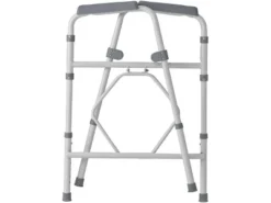 MPM 3-in-1 Folding Bedside Commode, Heavy Duty Steel, Toilet Seat Chair Clip On Seat, Raised Toilet Seat, Height Adjustable, Porta Potty For Adults -Lunara Bath Store GUEST 387c8205 3684 4c06 9fd1 b41701f9dfd8