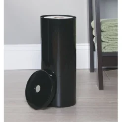 MDesign Toilet Tissue Roll Holder Canister Stand, 3 Rolls -Lunara Bath Store GUEST 3ab0ab19 4432 4644 b8a9 05efb2c440a9