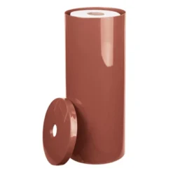 MDesign Toilet Tissue Roll Holder Canister Stand, 3 Rolls -Lunara Bath Store GUEST 3bd45b53 4765 4c51 9dc8 01311a74f947