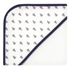 Hudson Baby Infant Boy Cotton Rich Hooded Towels, Blue Moose, One Size -Lunara Bath Store GUEST 3e3cfb5d 472d 4042 8f43 8233a4cf0994