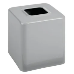 MDesign Metal Square Paper Facial Tissue Box Cover Holder - 2 Pack -Lunara Bath Store GUEST 3f161fe8 dfbb 4fc7 b7ae 23e3ebb27fee