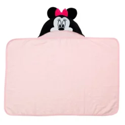 Lambs & Ivy Disney Baby Minnie Mouse Pink Cotton Hooded Baby Bath Towel -Lunara Bath Store GUEST 411c6111 fec9 4648 acb8 420b478d4cde