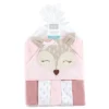 Hudson Baby Infant Girl Hooded Towel And Five Washcloths, Fawn, One Size -Lunara Bath Store GUEST 416a5c50 6895 46f0 b76e f381505a60c6