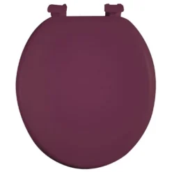 Soft Round Toilet Seat With Easy Clean & Change Hinge - J&V TEXTILES -Lunara Bath Store GUEST 42e5242e 0b37 4dd2 9c7a 41a83450593e