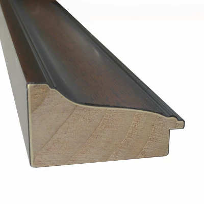 Amanti Art Cyprus Walnut Petite Bevel Wood Bathroom Wall Mirror 28.75 X 22.75 In. 4 Amanti Art Cyprus Walnut Petite Bevel Wood Bathroom Wall Mirror 28.75 X 22.75 In. - Image 2