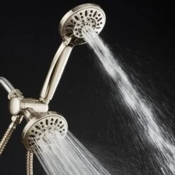 48 Setting High Pressure Luxury Three-Way Dual Shower Head - AquaDance -Lunara Bath Store GUEST 436b6cb2 5f65 4c71 a9e0 f184afaad546