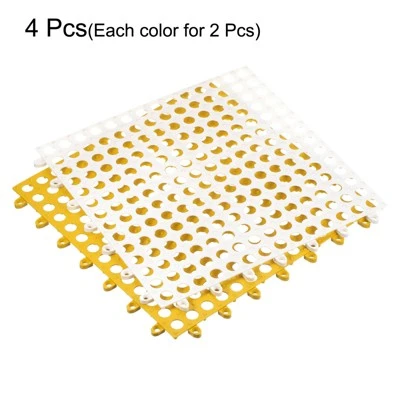 Unique Bargains Interlocking Cushion Non-Slip Drain Floor Tiles Mat For Yard Balcony Bathroom Pool 4 Unique Bargains Interlocking Cushion Non-Slip Drain Floor Tiles Mat For Yard Balcony Bathroom Pool - Image 2