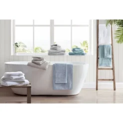 6pc Island Retreat Bath Towel Set White - Tommy Bahama -Lunara Bath Store GUEST 48344595 8f90 4dae ada6 4c8a1d80e71c