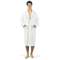 Waffle Terry Bathrobe - Linum Home Textiles -Lunara Bath Store GUEST 490a656b 9e24 4fda a6e1 6e144e3c25cf