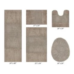 Granada Collection 100% Cotton Tufted Reversible Bath Rug Set - Better Trends -Lunara Bath Store GUEST 4c56f069 9146 42e9 bcec dfb276f78251