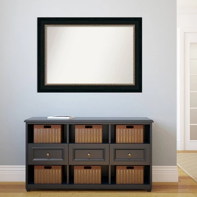 43" X 31" Non-Beveled Paragon Bathroom Wall Mirror Bronze - Amanti Art 6 43" X 31" Non-Beveled Paragon Bathroom Wall Mirror Bronze - Amanti Art - Image 4