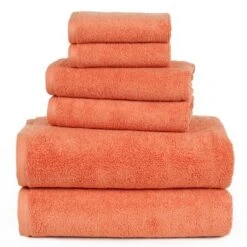 6pc Solid Bath Towels And Washcloths - Yorkshire Home -Lunara Bath Store GUEST 56bebc34 f041 4599 85bd 2945e7dc6b8c