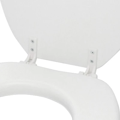 Clorox Wiggle Free Round Soft Cushion Toilet Seat With Easy-Off Hinges 5 Clorox Wiggle Free Round Soft Cushion Toilet Seat With Easy-Off Hinges - Image 3