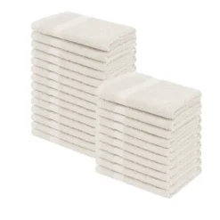 Absorbent Eco-Friendly Cotton 24-Piece Face Towel Set By Blue Nile Mills 19 Absorbent Eco-Friendly Cotton 24-Piece Face Towel Set By Blue Nile Mills -Lunara Bath Store GUEST 57c8d2c0 1983 4a32 9d09 0bafb053ad9f