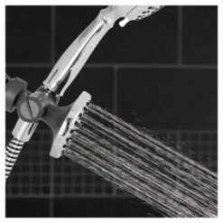 PowerSpray Combination Shower Head 8+1 Dual-mode Chrome - Waterpik -Lunara Bath Store GUEST 58f776f4 8768 4b35 9379 9ea24957b808