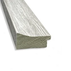 22" X 28" Non-Beveled Dove Narrow Bathroom Wall Mirror Gray Wash - Amanti Art