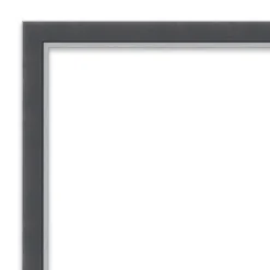 40" X 29" Non-Beveled Eva Thin Bathroom Wall Mirror Black - Amanti Art 11 40" X 29" Non-Beveled Eva Thin Bathroom Wall Mirror Black - Amanti Art -Lunara Bath Store GUEST 62162489 0542 4f23 a5c6 547e6f045597
