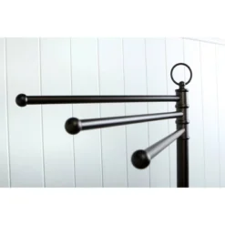 Vintage Freestanding Towel Rack Oil Rubbed Bronze - Kingston Brass -Lunara Bath Store GUEST 62f20b17 4fcf 4e9c 84f3 7126be35549d