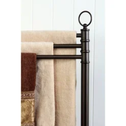 Vintage Freestanding Towel Rack Oil Rubbed Bronze - Kingston Brass -Lunara Bath Store GUEST 650734a5 10d5 463f a0c8 b428e6c4cc06