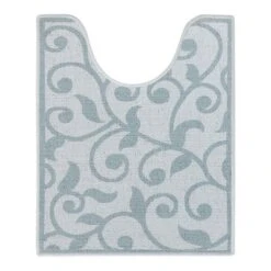 Sussexhome- Machine Washable & Absorbent Cotton Bath Rug - 20" X 24"