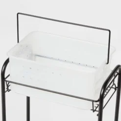 Bathroom Storage Cart Black - Room Essentials™ -Lunara Bath Store GUEST 675453d0 07b7 412f 82d7 9f5651c4fa58